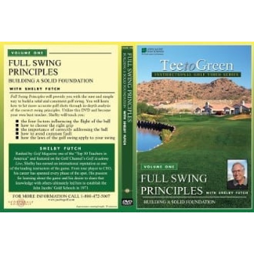 Tee to Green DVD Series Vol. 1 – Full Swing Principles
